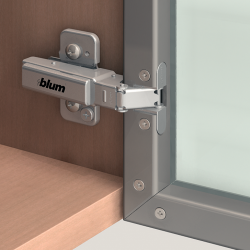 Charniere Blum Cadre Alu En Applique - Ref. 71BBBB950A